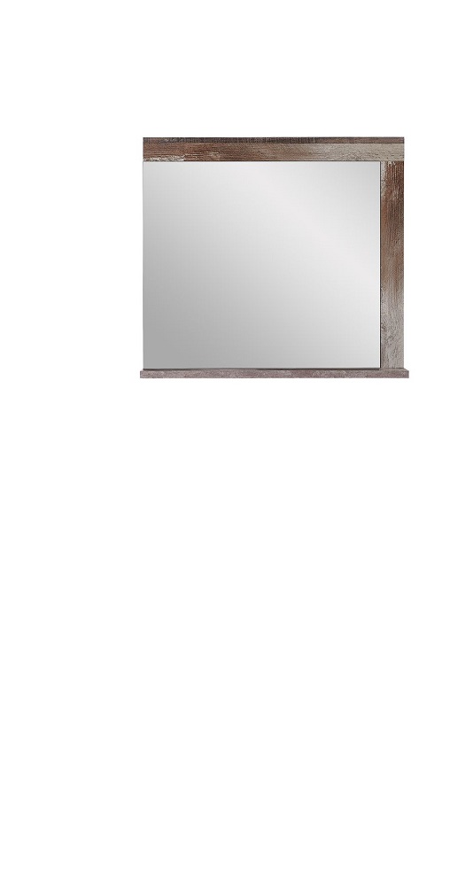 Spiegel Crown-X Mit Ablage Driftwood Nb. Flur Diele Garderobe Wohnzimmer Wandspiegel