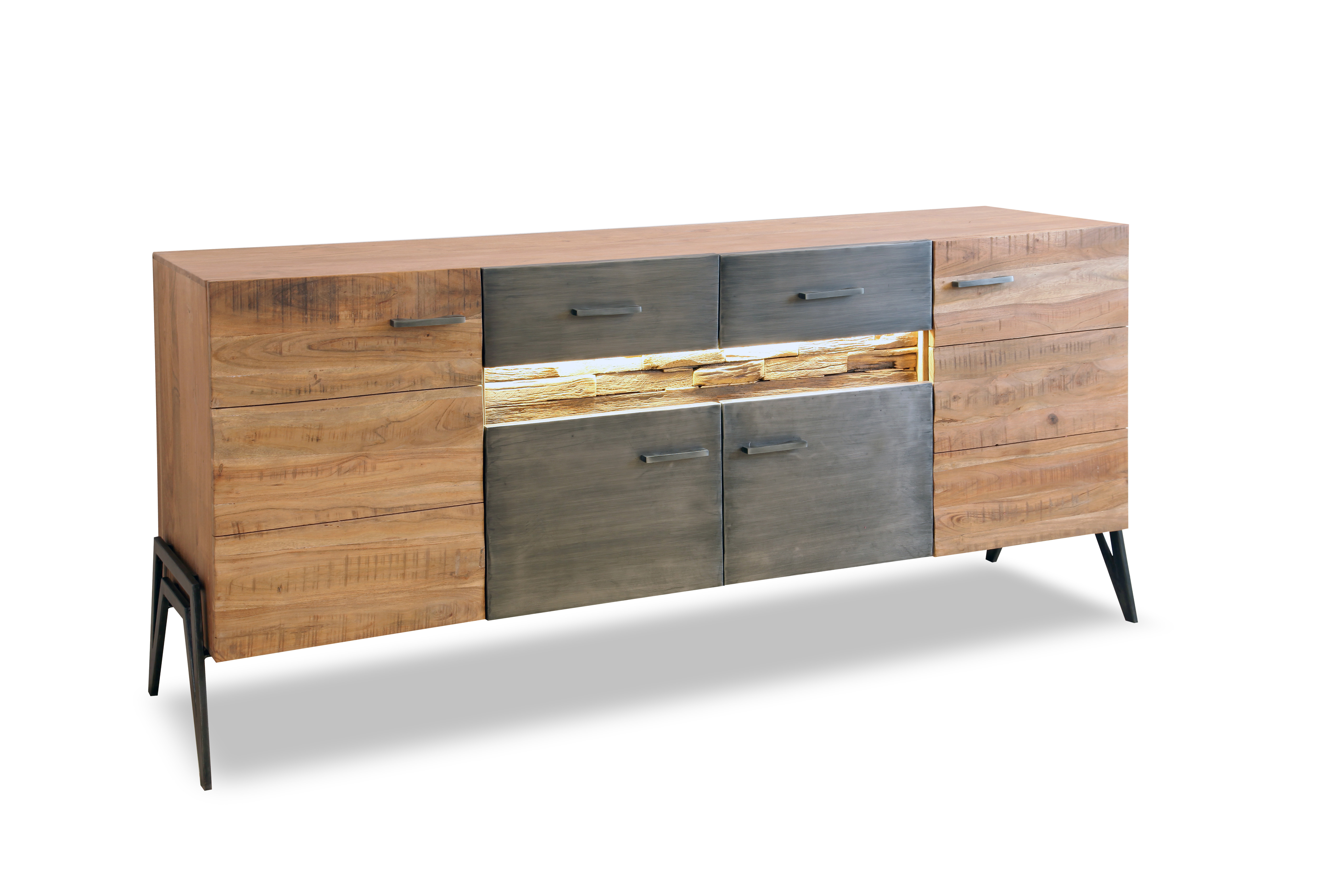 Kommode Hudson 2157 Schrank Sideboard Anrichte Wohnzimmerschrank Flurschrank Flur